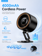 Rotatable Alloy Desk Fan