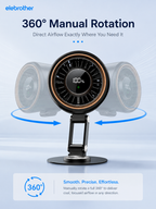 Rotatable Alloy Desk Fan