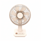 Retro Desk Fan with 90° Auto Oscillation