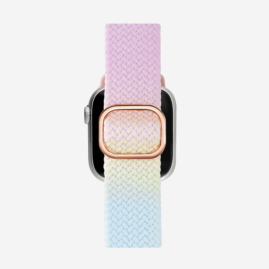 Maui Braided Loop Apple Watch Band - Ombre Rainbow