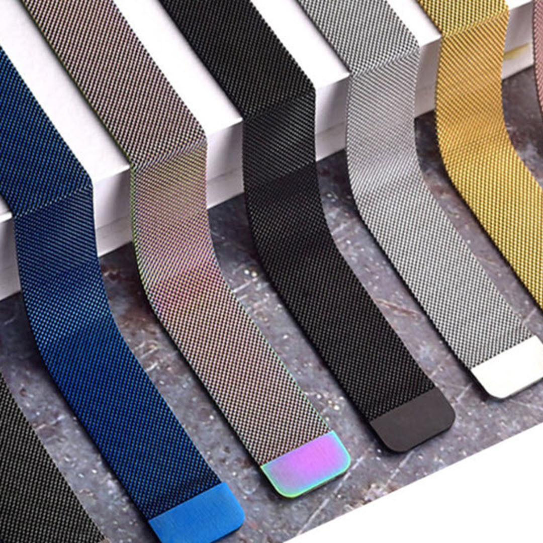 Milanese Loop Apple Watch Band - Pearlescent