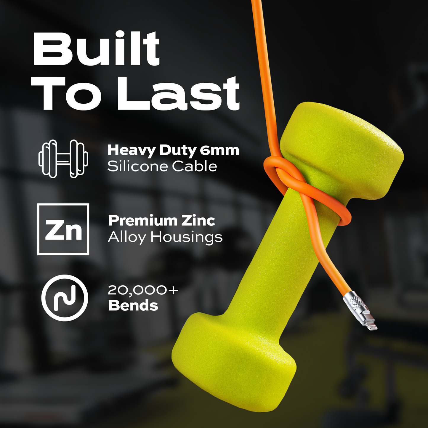 TsumoCharge® | 100W Silicone Charging Cable