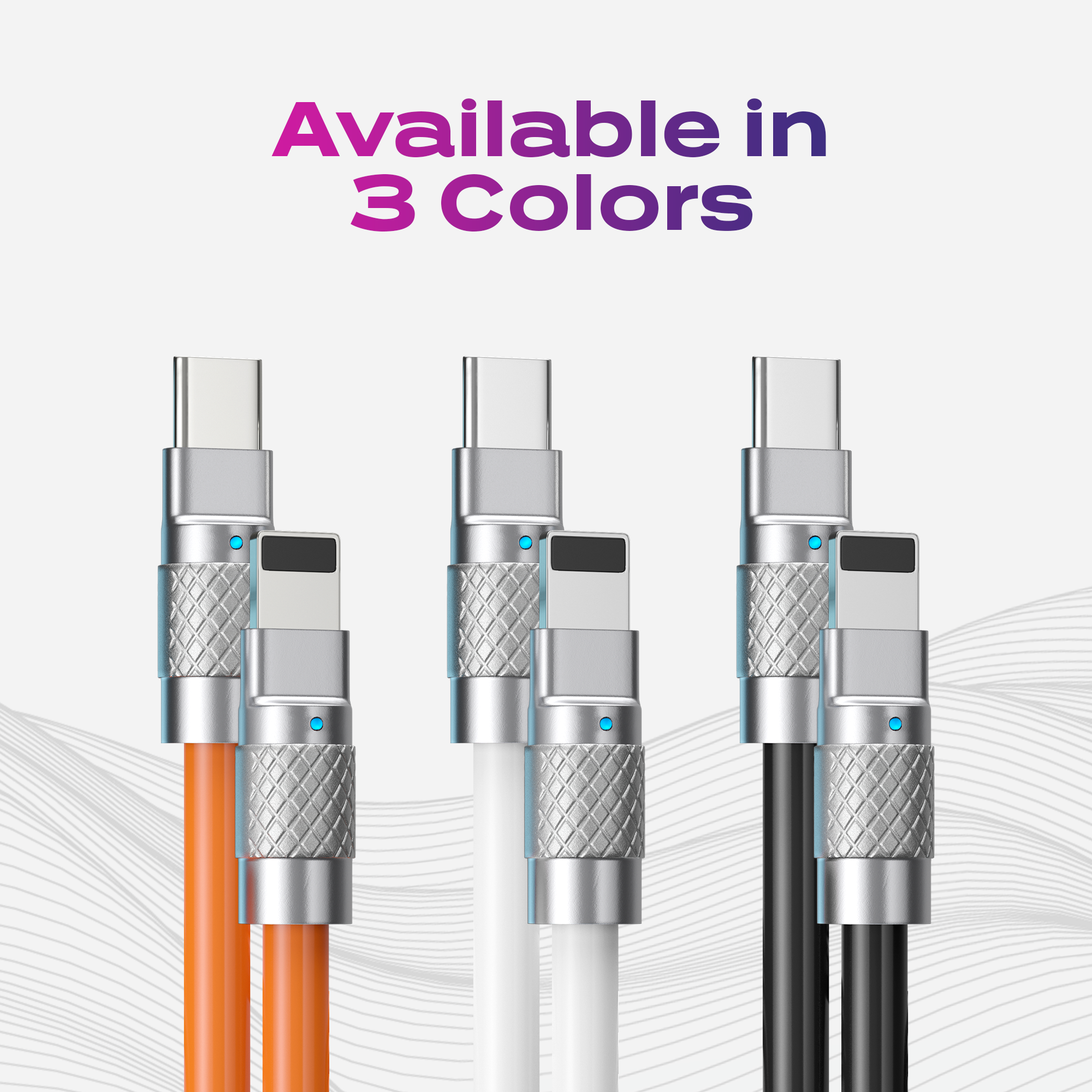 TsumoCharge® | 100W Silicone Charging Cable